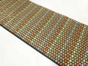 花菱模様織出し袋帯